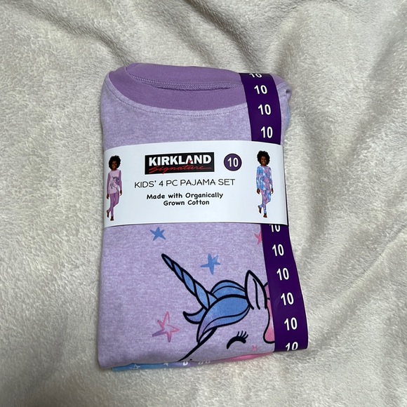 Kirkland Signature Other - Kirkland Signature Unicorn 4PC Pajama Set
